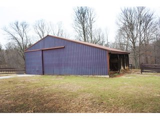 Tract 1 - Barn - REAL ESTATE AUCTION - 1,013 ACRES IN 21 TRACTS IN MARTIN COUNTY, INDIANA